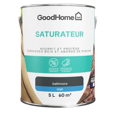 Saturateur extérieur terrasse Gris mat GoodHome 5L