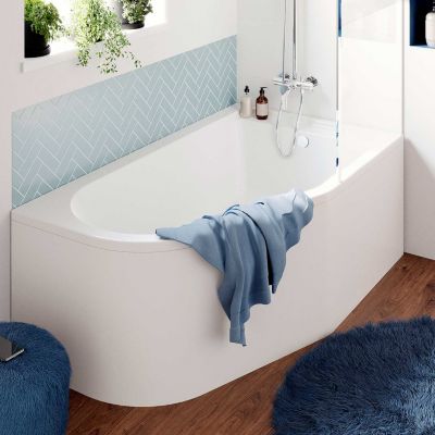 Tablier de baignoire asymétrique frontal 160x95 cm Cavally