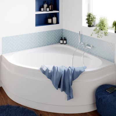 Tablier de baignoire d'angle 140 cm Cavally
