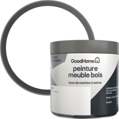 Testeur de peinture meuble bois GoodHome mat poudré base B 240ml