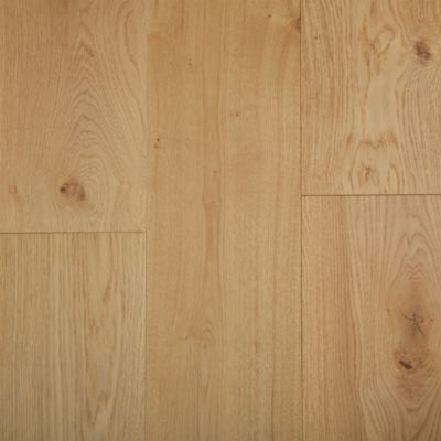 Parquet contrecollé clipsable Visby XXL en chêne huilé blond