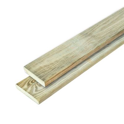 Lame de terrasse pin Dania L.240 x l.12 x ép. 2,1 cm