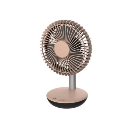 Mini ventilateur de table ø15 cm rose