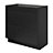 Meuble sous vasque à poser noir mat l.80 x H.82 x P.45 cm, GoodHome Imandra Meuble sous vasque à poser noir mat l.80 x H.82 x P.45 cm, GoodHome Imandra