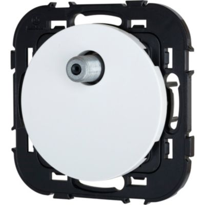 Prise TV satellite Jacobsen Espen blanc à composer