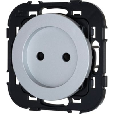 Prise sans terre Jacobsen Espen aluminium à composer