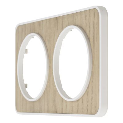 Plaque de finition double Jacobsen Espen chêne clair