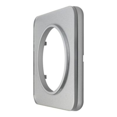 Plaque de finition simple Jacobsen Espen nickel brossé