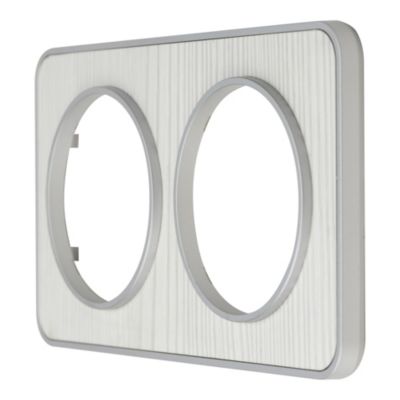 Plaque de finition double Jacobsen Espen bois blanc