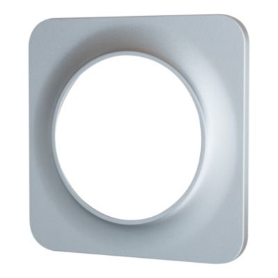 Plaque de finition simple Jacobsen Espen argent