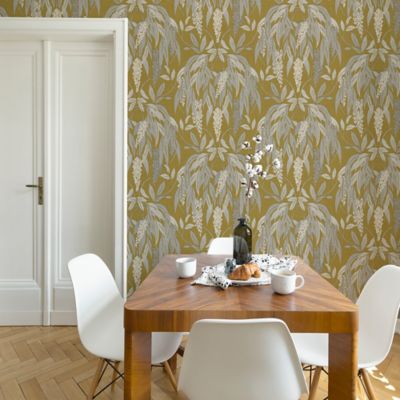 Papier peint Intissé GoodHome Akik ocre