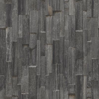 Papier peint Vinyle Intissé GoodHome Gunes gris anthracite