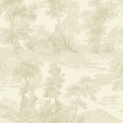 Papier peint Intissé GoodHome Jervi crème