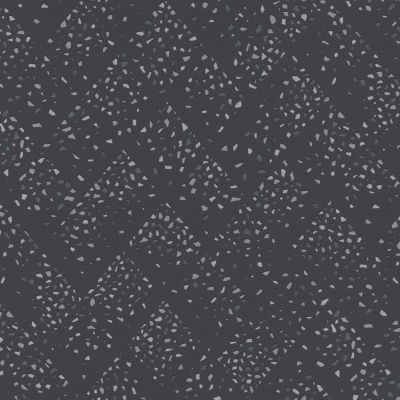 Papier peint Vinyle Intissé GoodHome Lolit noir et gris