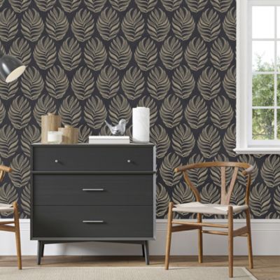 Papier peint Intissé GoodHome Nefrit gris