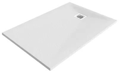 Receveur de douche 90 x 140 cm, résine, blanc, Douro GoodHome
