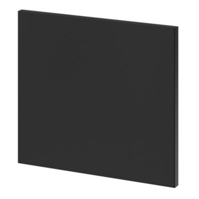Côté de remplacement pour hotte Goodhome Stevia noir mat H. 32 cm x l. 36 cm x Ep. 18 mm - Goodhome