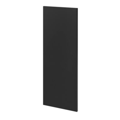 Joue de finition caisson haut Goodhome Stevia noir H. 96 cm x l. 36 cm x Ép. 18mm - Goodhome