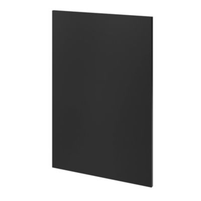 Joue de séparation caisson bas Goodhome Stevia noir H. 87 cm x l. 59 cm x Ep. 18 mm - Goodhome