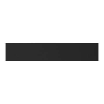 Bandeau de four Stevia noir mat l. 59,7 cm x H. 11,5 cm GoodHome - Goodhome