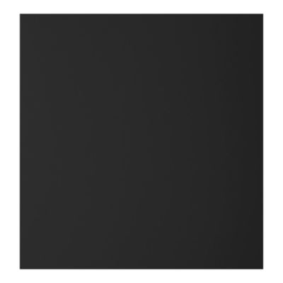 Porte de colonne de cuisine Stevia noir mat L. 60 cm x H. 62 cm GoodHome - Goodhome