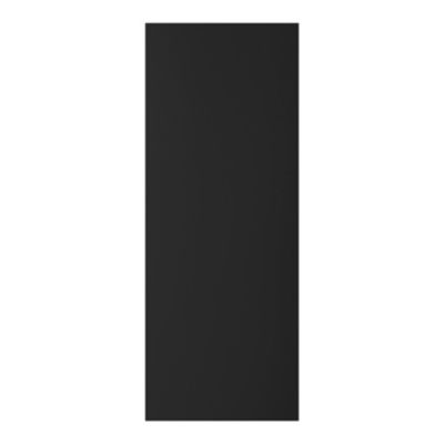 Porte de colonne de cuisine Stevia noir mat L. 50 cm x H. 130 cm GoodHome - Goodhome