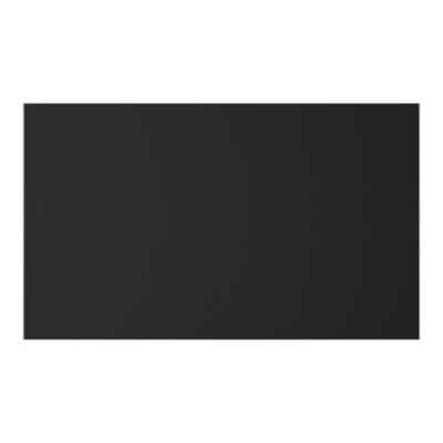 Porte de meuble de cuisine Stevia noir mat l. 60 cm x H. 36 cm GoodHome - Goodhome