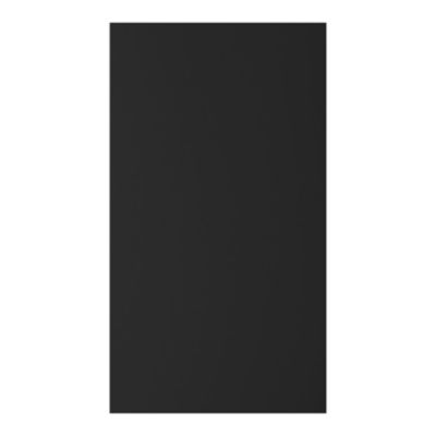 Porte de meuble de cuisine Stevia noir mat l. 40 cm x H. 72 cm GoodHome - Goodhome
