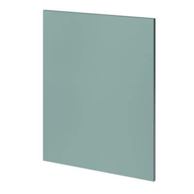 Côté de remplacement bas gauche GoodHome Stevia vert mat H. 72 cm x l. 57 cm x Ép. 18mm - Goodhome
