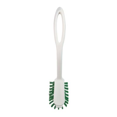 Brosse à vaisselle poils rigide blanc l.6cm