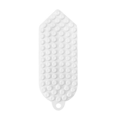 Brosse à récurer flexible poils rigide GoodHome blanc l.7cm