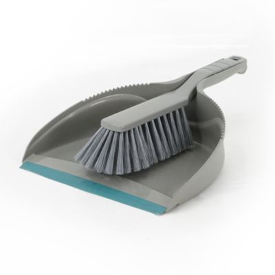 Pelle et balayette à poils doux GoodHome gris l.23cm