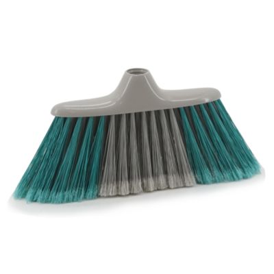 Tête de balais à poils Doux GoodHome fibres mélangées gris et bleu L.28 x l.7cm