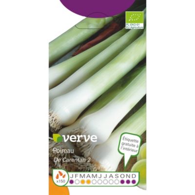 Graines de poireaux de Carentan BIO