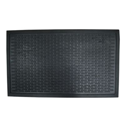 Tapis d'entrée caoutchouc GoodHome L.45 x l.75 cm