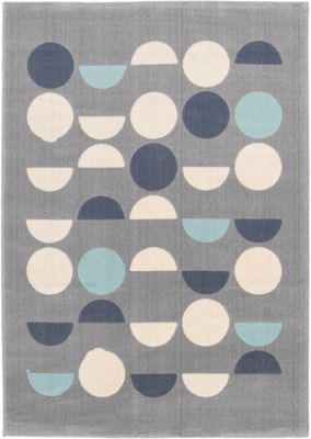 Tapis Malik Round GoodHome L.230 x L.160 cm