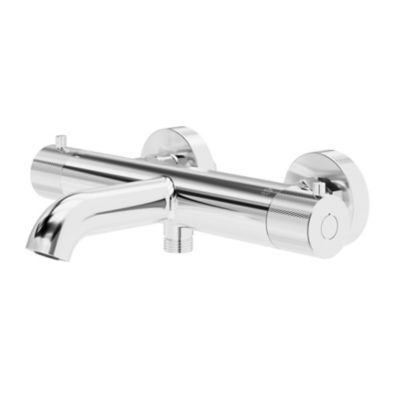 Mitigeur bain/douche thermostatique  chrome  GoodHome Owens