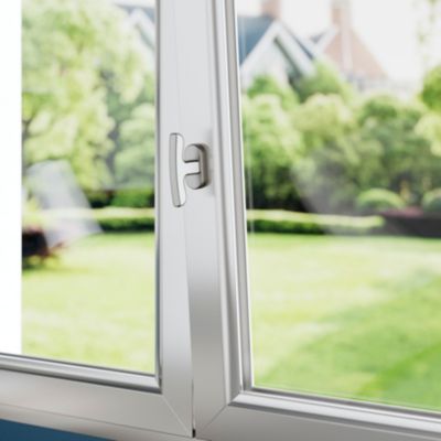 Poignée de fenêtre Irvil GoodHome chrome L.104.5 mm