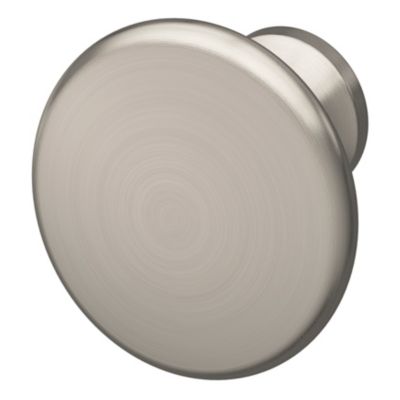 Bouton de meuble GoodHome Prat gris Ø2.9cm x l.2.9cm x h.2.5cm x p.2.5cm