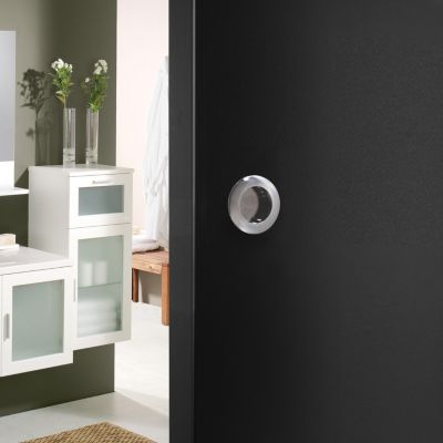 Bouton de meuble Bruz gris Ø4.1cm x p.0.2cm