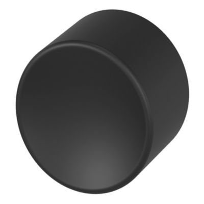 Bouton de meuble GoodHome Prat noir Ø3cm x l.3cm x h.2.8cm x p.2.8cm