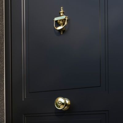 Bouton de porte arrondi GoodHome or Ø. 85mm x l.85 x H. 85mm