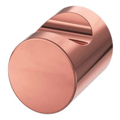 Bouton de meuble arrondi GoodHome Dizel gris Ø2cm x h. 2.5cm x p.2.5cm