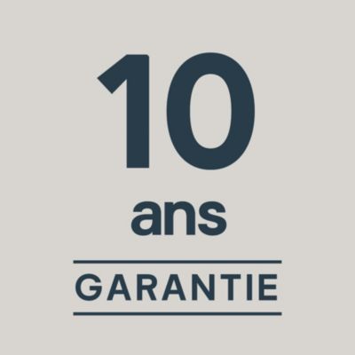 Rosace de fonction rond à visser à condamnation GoodHome Duod mat noir Ø50mm