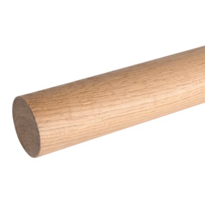 Rampe arrondie pour escalier FORTIA chêne naturel