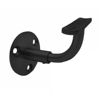 Support mural de rampe d’escalier ajustable FORTIA acier noir