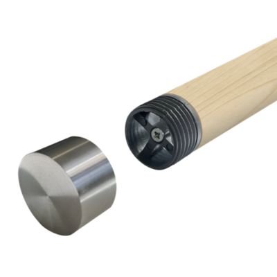 Embout de rampe d'escalier FORTIA acier inoxydable