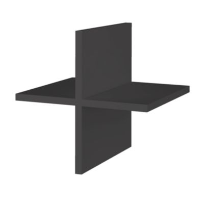 Croisillon pour étagère GoodHome Mixxit anthracite