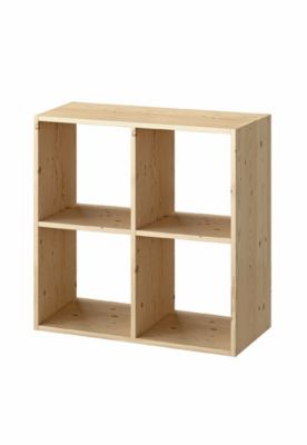 Étagère modulable 4 cubes en pin GoodHome Mixxit l. 70,9 x H.70,8 cm