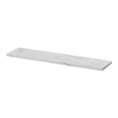 Tablette murale GoodHome Rigga effet marbre L. 80 cm